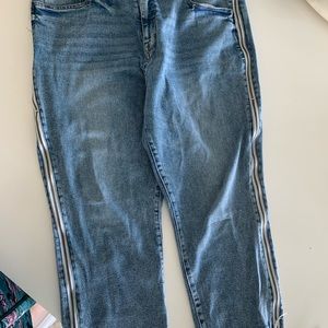 Wild Fable Frayed Zipper Jeans